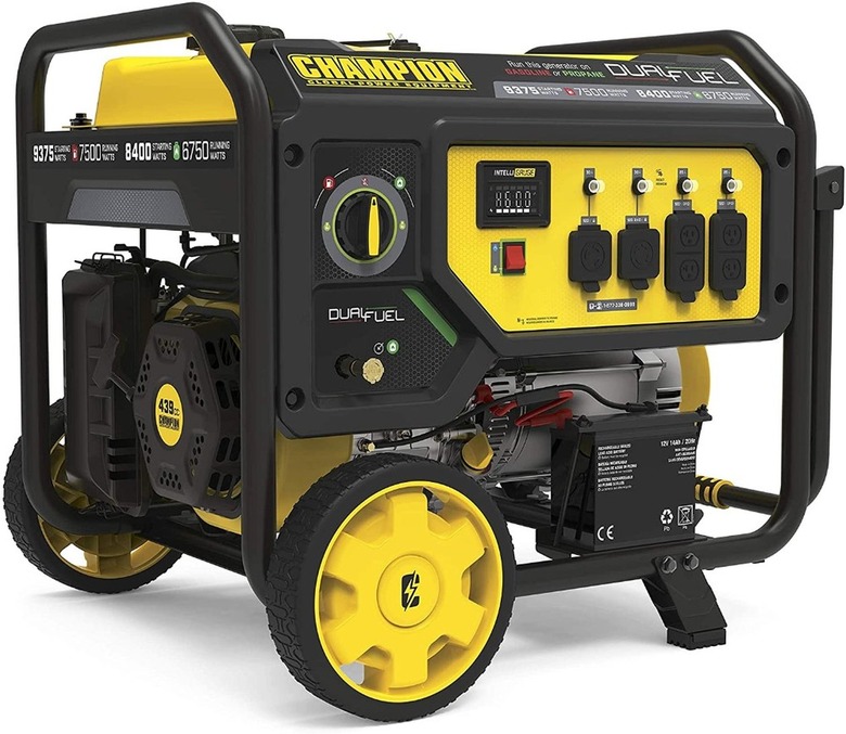 Champion 5,500 Dual Fuel Portable Generator