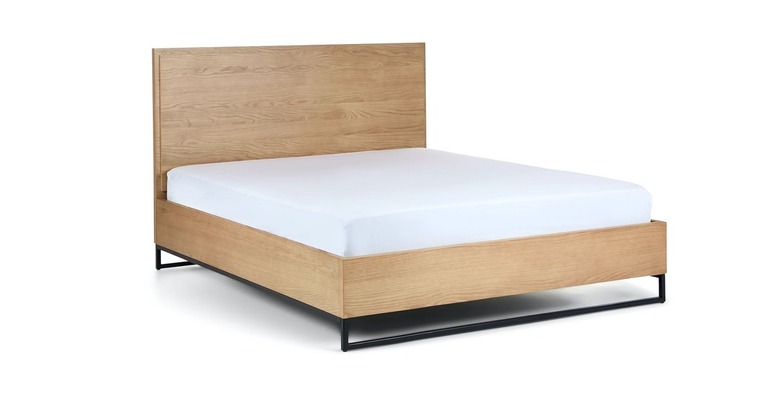 Article Magnel Oak Bed (Queen)