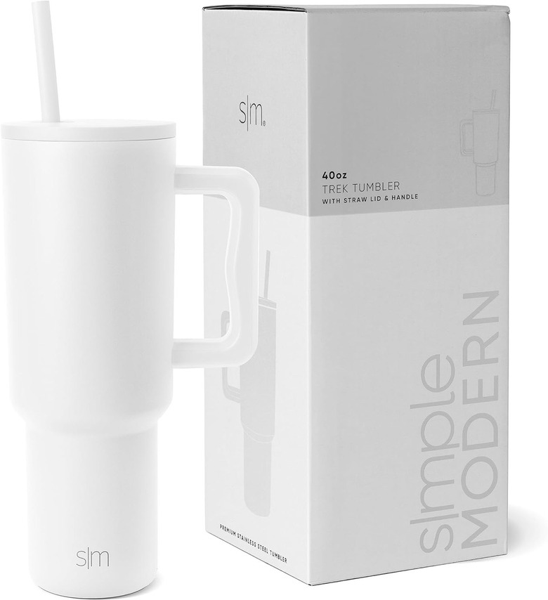 Simple Modern 40-Ounce Tumbler With Handle and Straw Lid