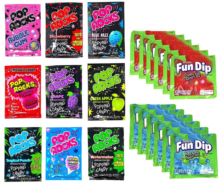 Pop Rocks and Fun Dip Bulk Variety Pack