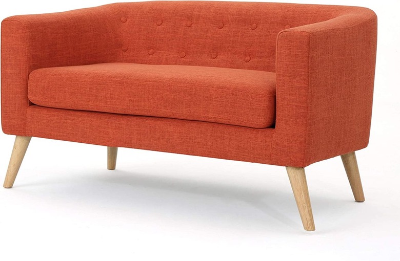 Christopher Knight Home Bridie Midcentury Modern Loveseat