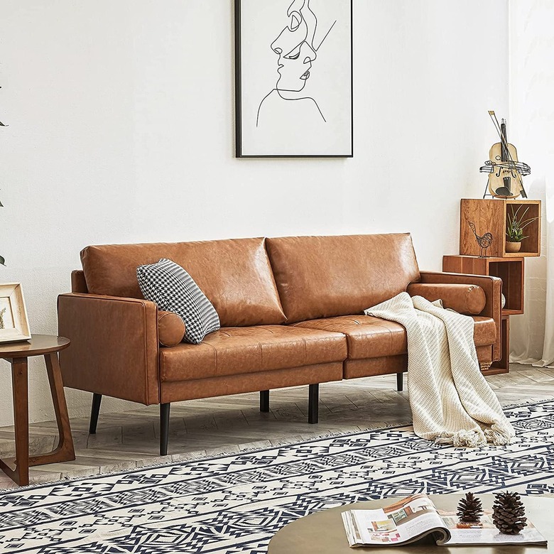  Vonanda Faux Leather Sofa