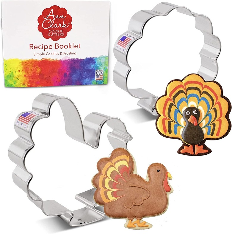 Ann Clark 2-Piece Turkey Cookie Cutter Set