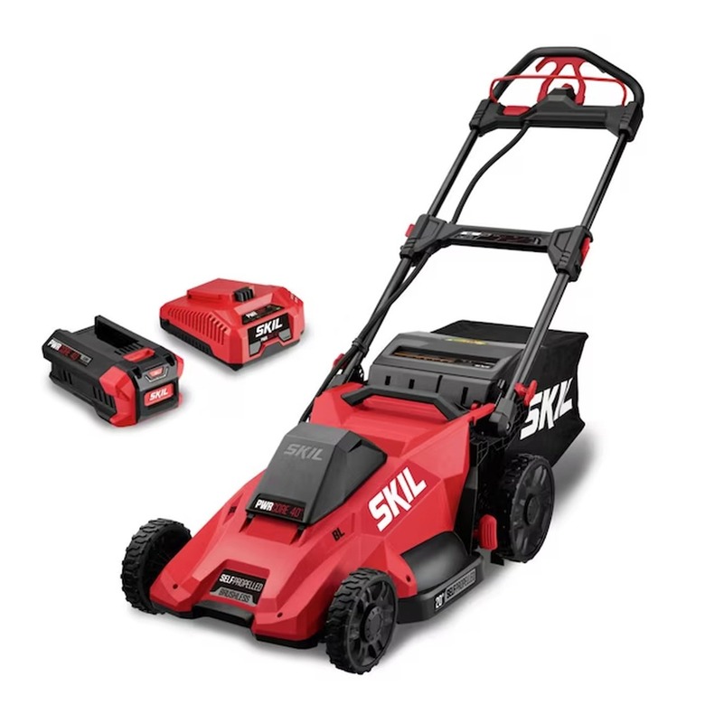 SKIL PWR CORE 40-Volt 20" Self-Propelled Cordless Lawn Mower