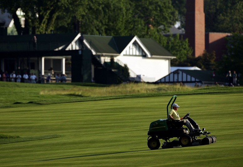 John Deere Mowers At The U.S. Open