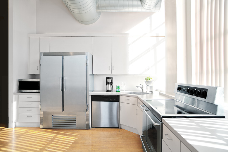 sunlit kitchen interior 2