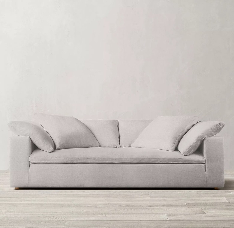 gray cloud couch