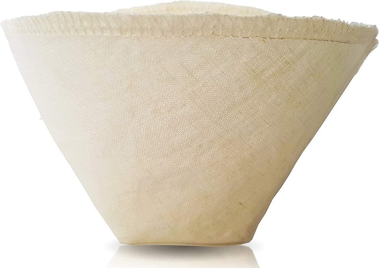 washable cone coffee filter