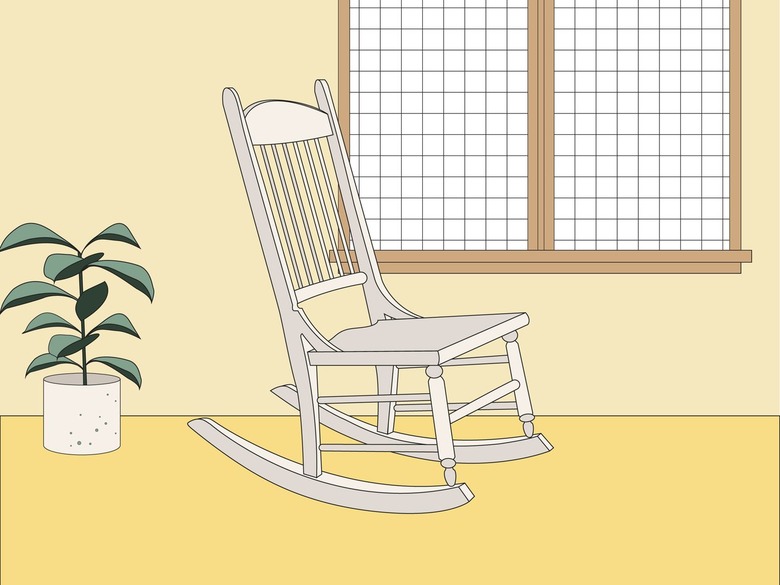 rocking chair illustration