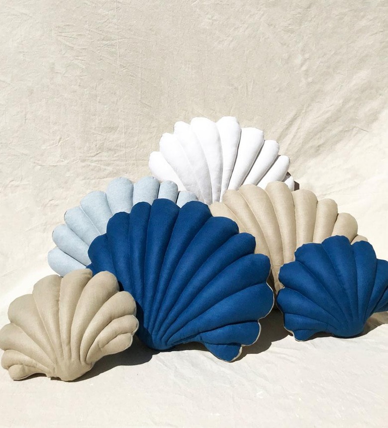 shell pillows