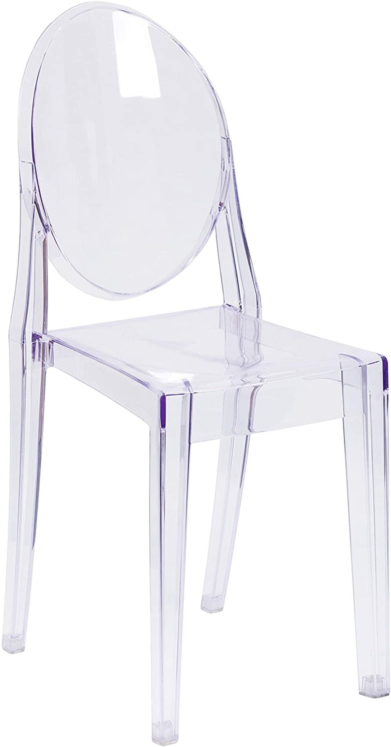 clear acrylic Louis XVI chair