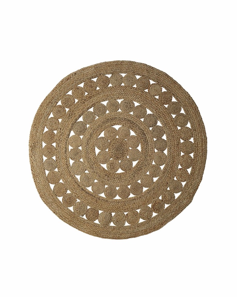 Serena & Lily round jute area rug