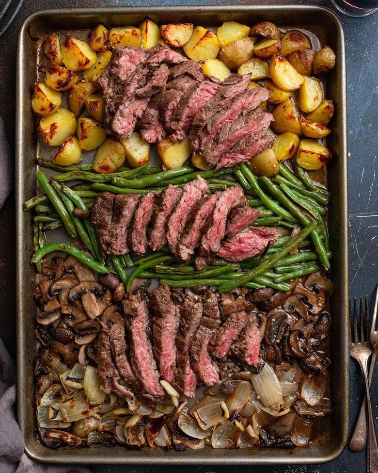 Olivia's Cuisine's Sheet Pan Steak and Veggies