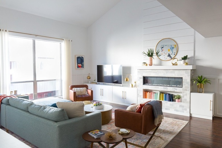 shiplap wall ideas in living room