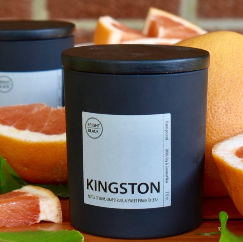 bright black kingston candle