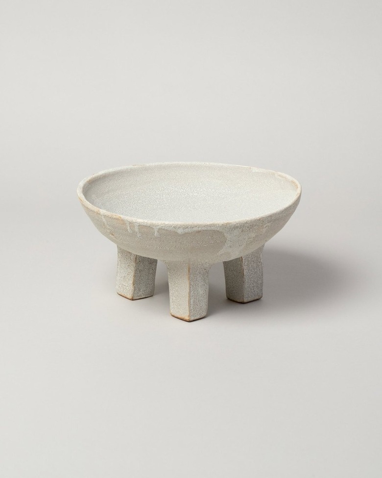 Nur Ceramics footed ritual bowl