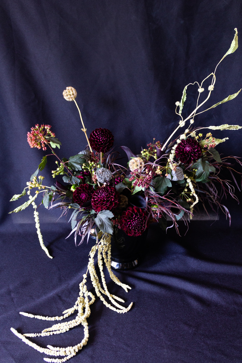 Spooky Holiday Floral Arrangement