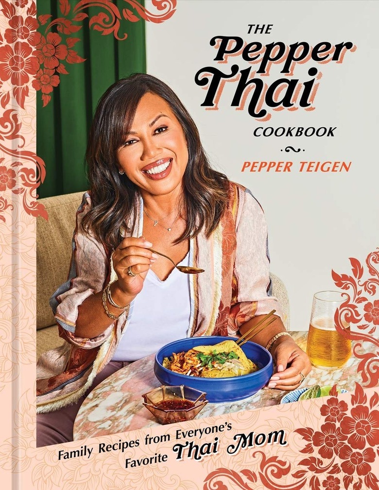 Pepper Thai photograph on book cover with bowl and titled that reads 