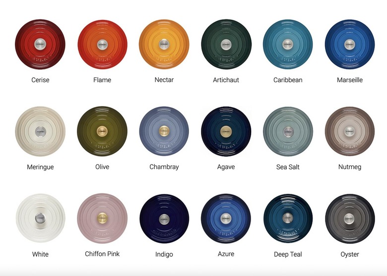 le creuset color choices