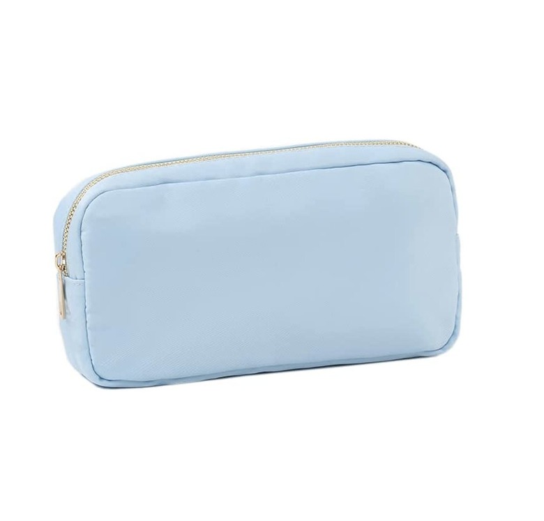 blue pouch