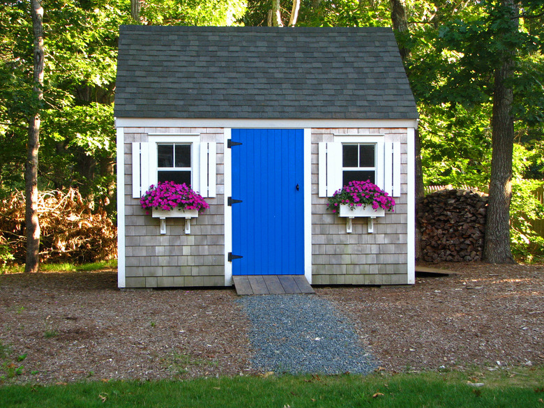 Backyard shed