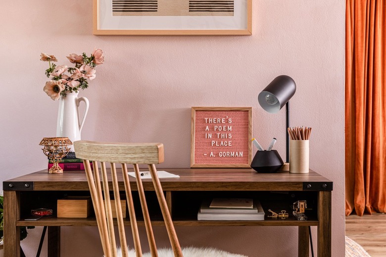 at-home desk setup