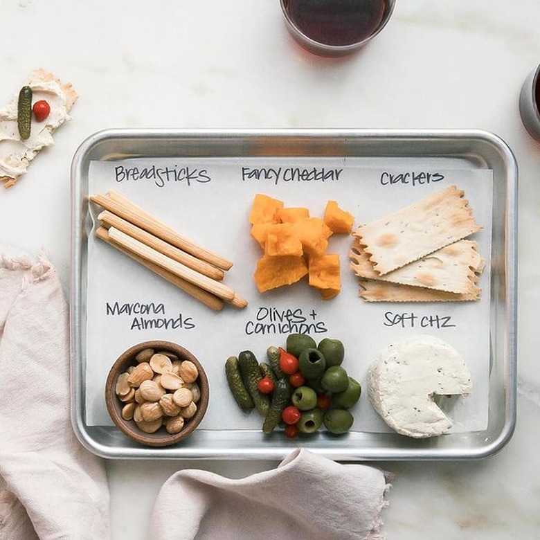 A Cozy Kitchen Cheese Plate for Two