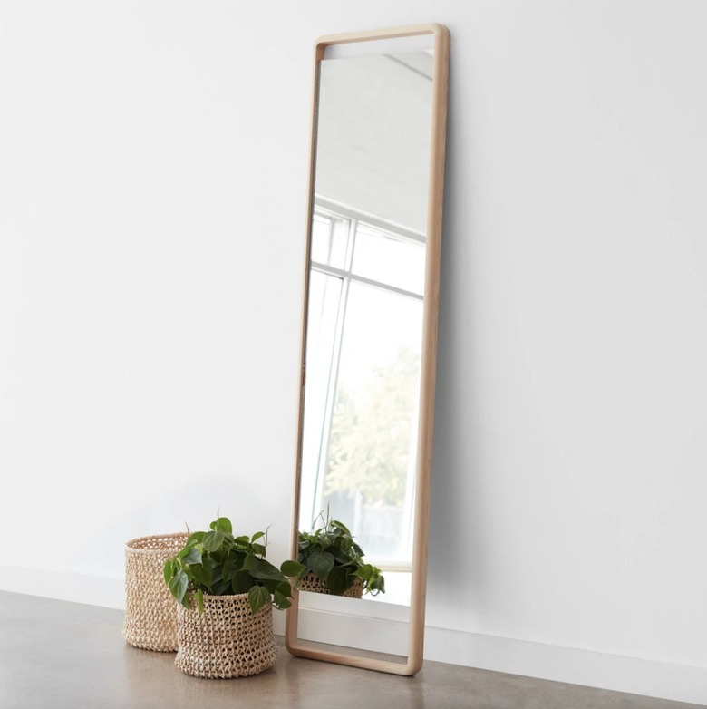 The Citizenry Hinoki Wood Floor Mirror, $495