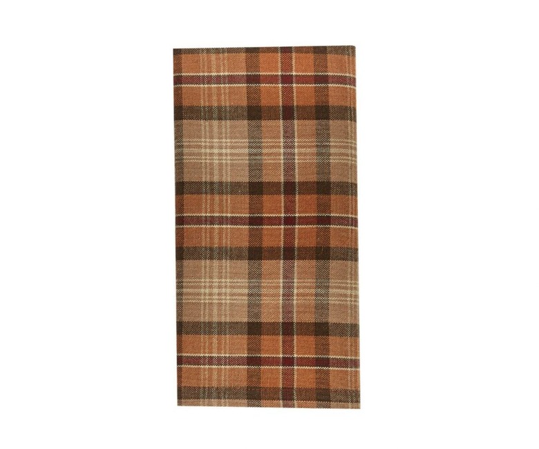 plaid set of napkins