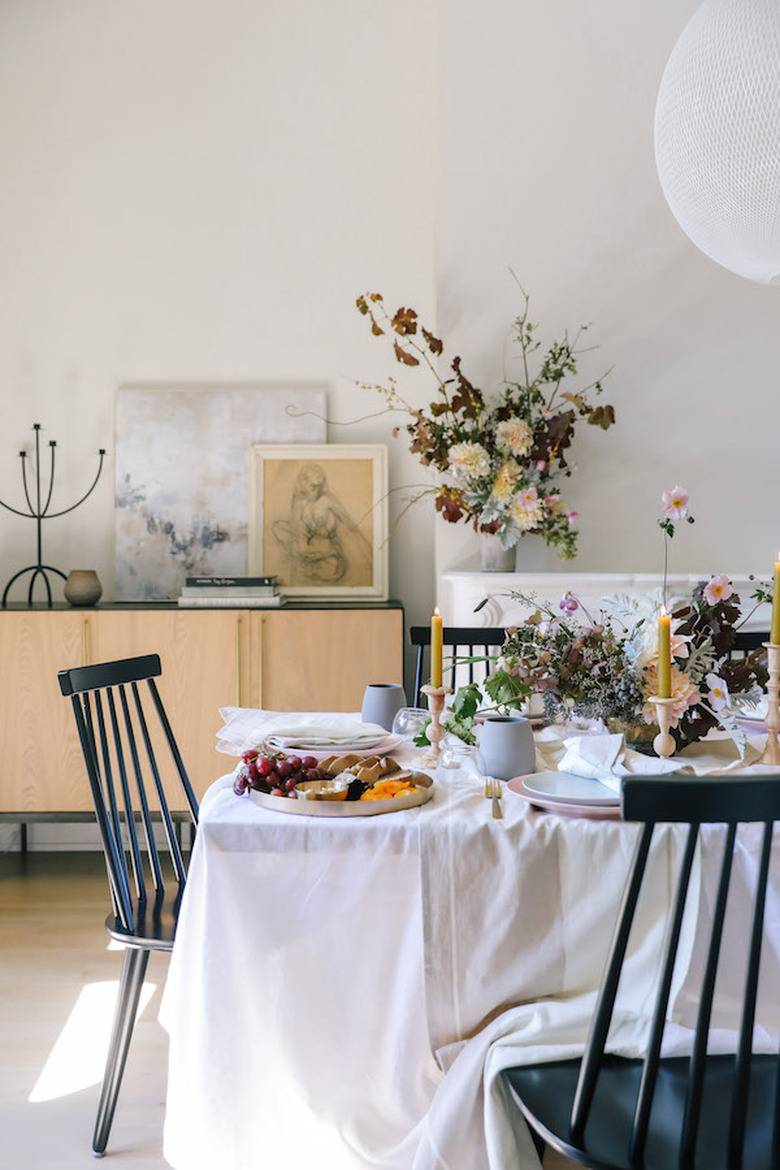 Glamorous Thanksgiving tablecloth by Apartment 34