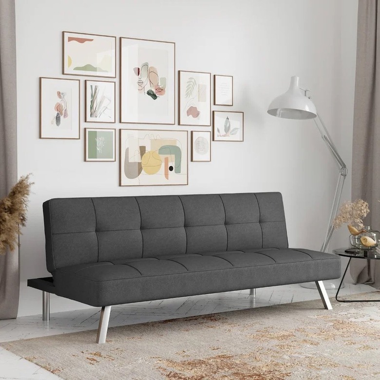 gray sleeper sofa