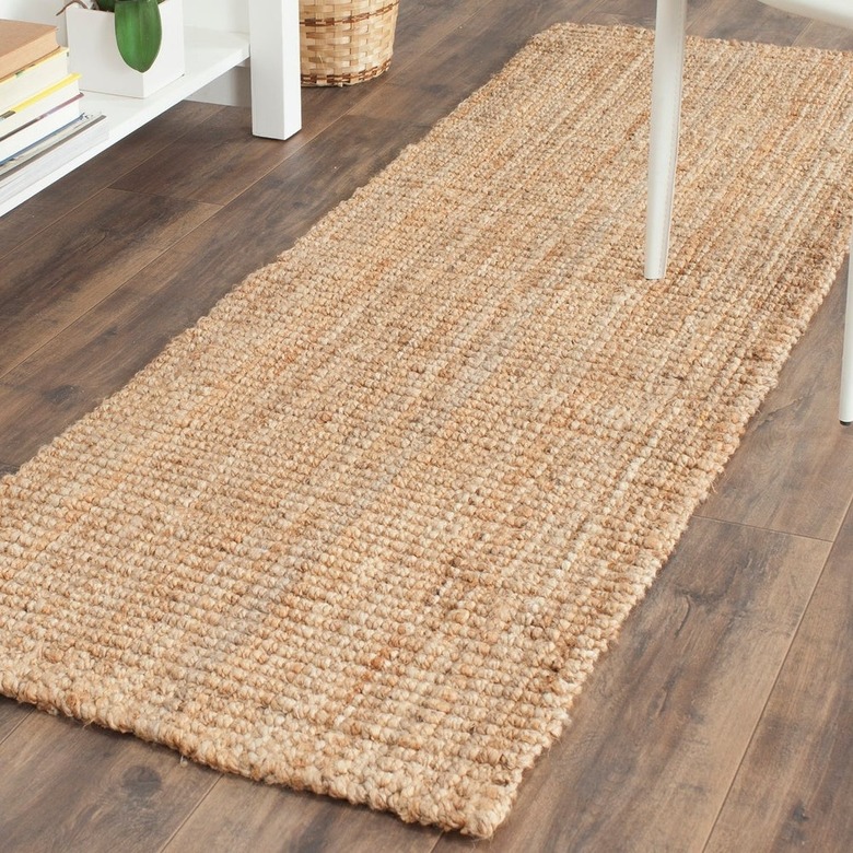 natural jute runner rug