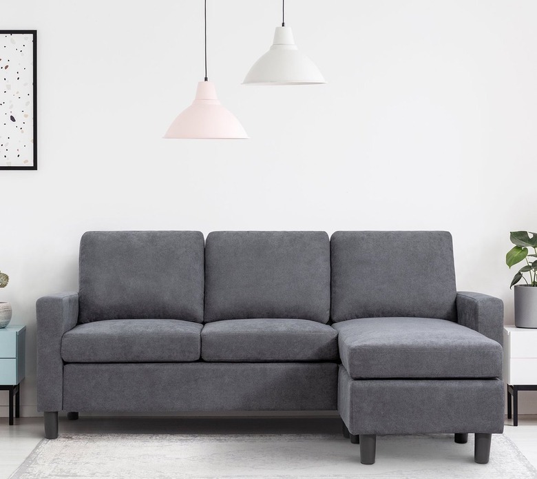 dark gray sectional