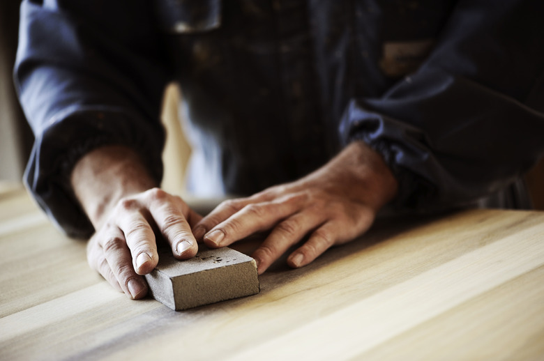 Carpenter at work