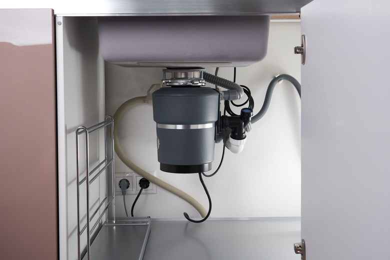 Garbage Disposal Under Modern Sink