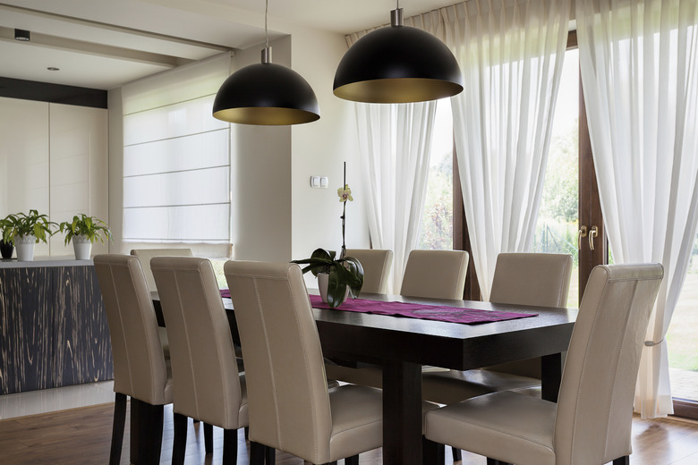 Urban apartment - interior of a dining room, table