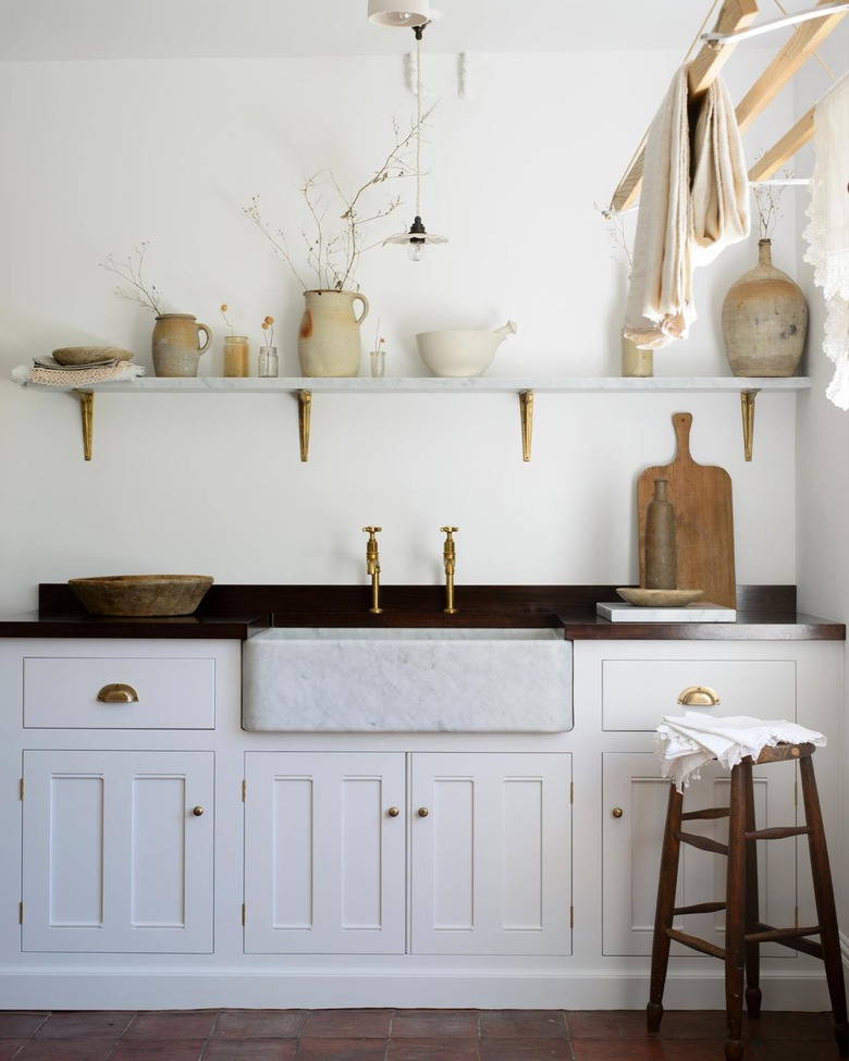 marble farmhouse sink