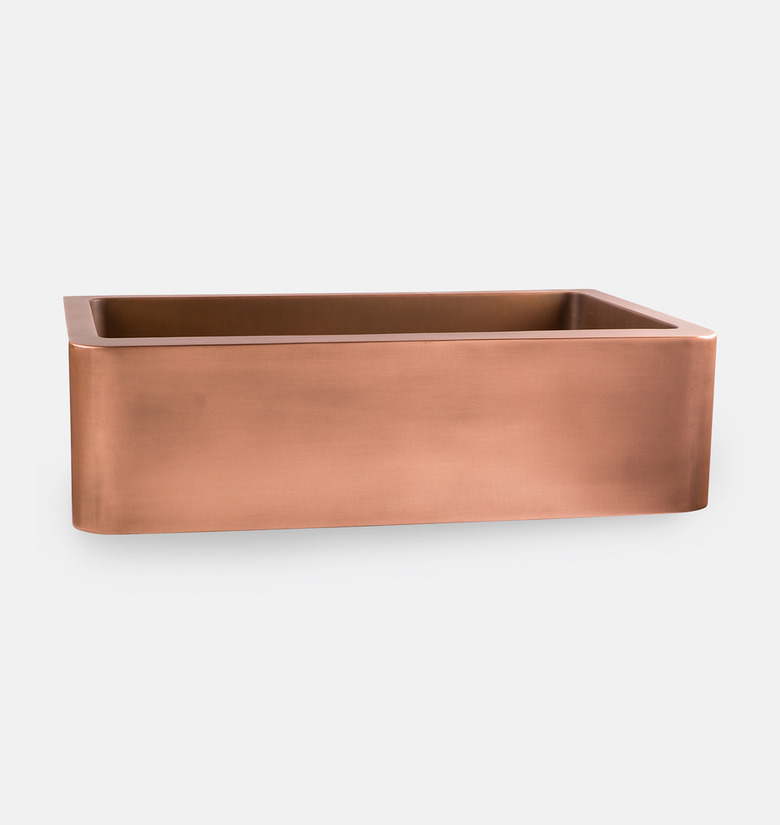 copper undermount sink