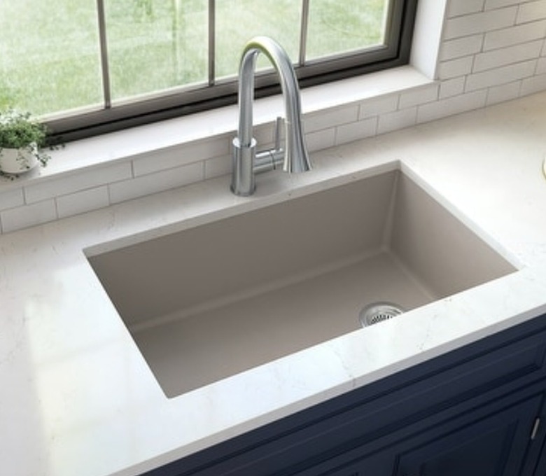 undermount quartz sink