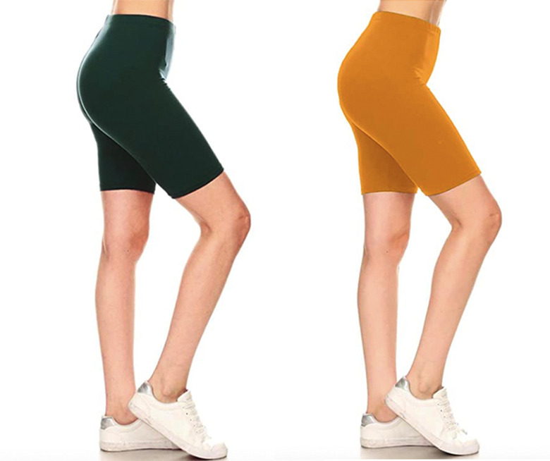 Leggings Depot Women's Fashion Biker Workout Shorts, $12.99-$13.99