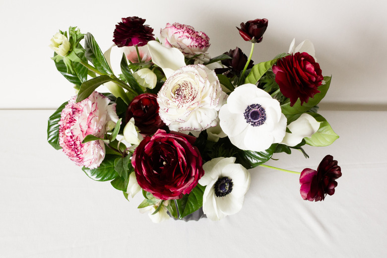 DIY Valentine's Day Flower Arrangement