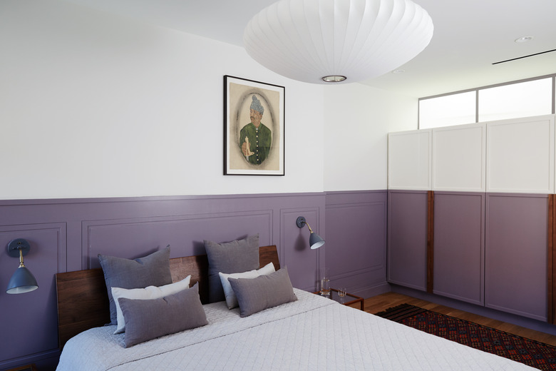 purple bedroom