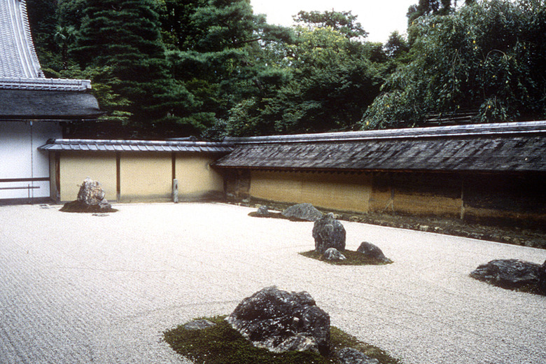 Ryoanji garden in Kyoto.