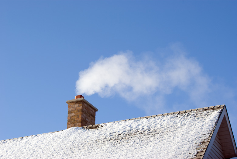 Smoking Winter Chimney