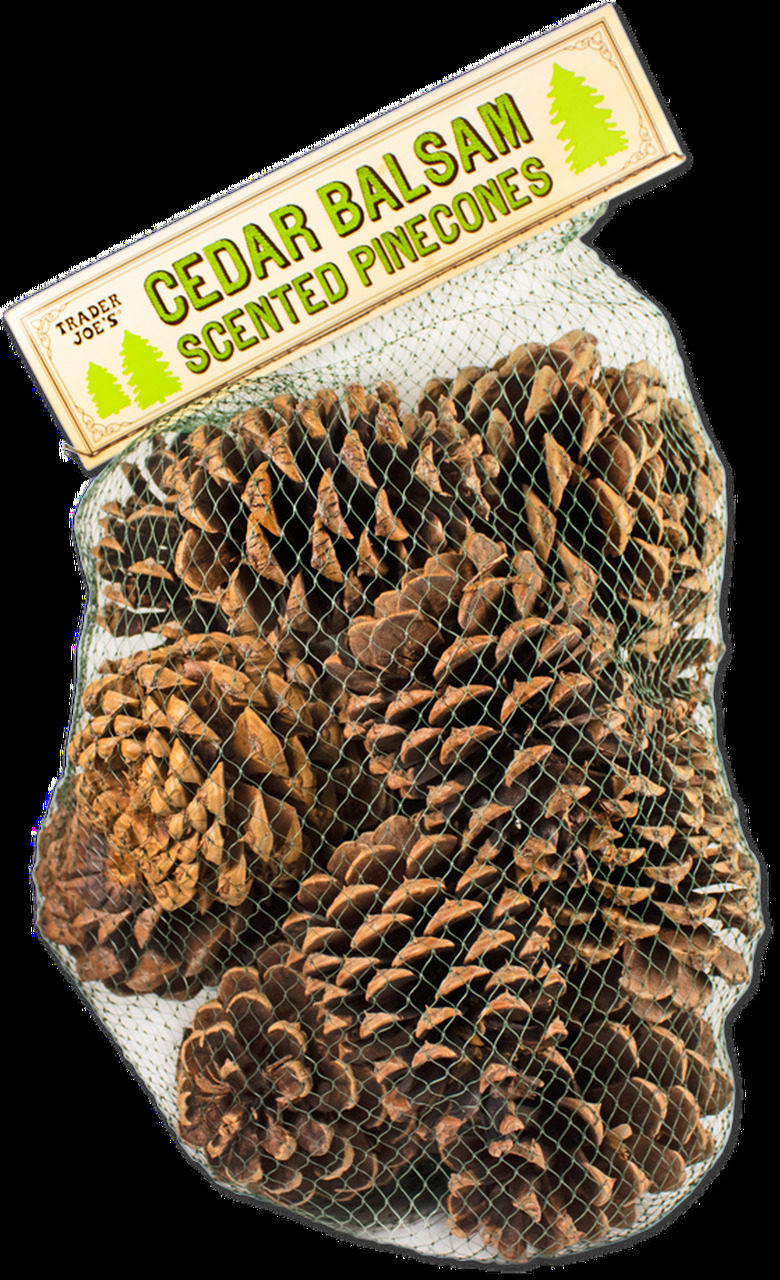 bag of pinecones