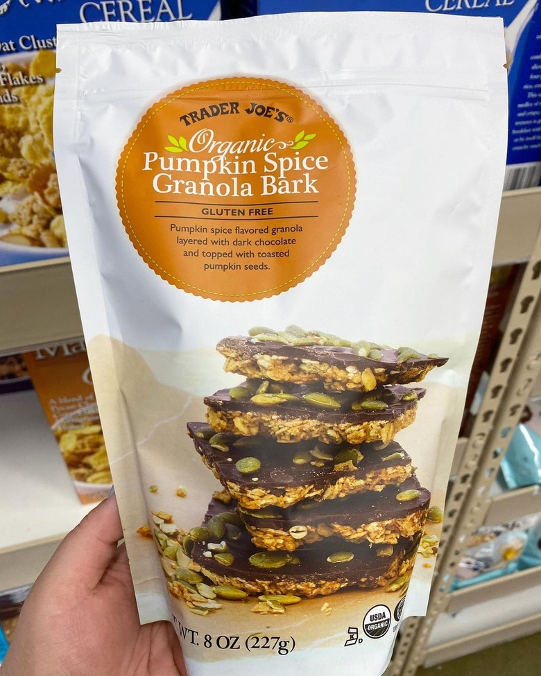 Trader Joes Pumpkin Spice Granola Bark Hunker 7277