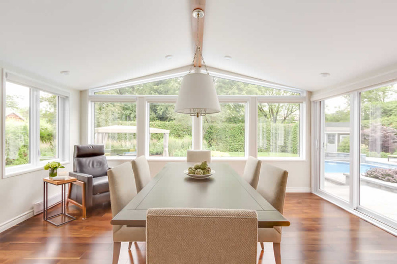 Transitional Dining Room Lighting Hibou Design & Co.