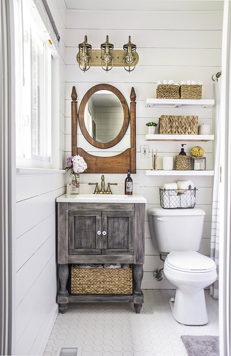 basket under cabinet for under sink bathroom storage