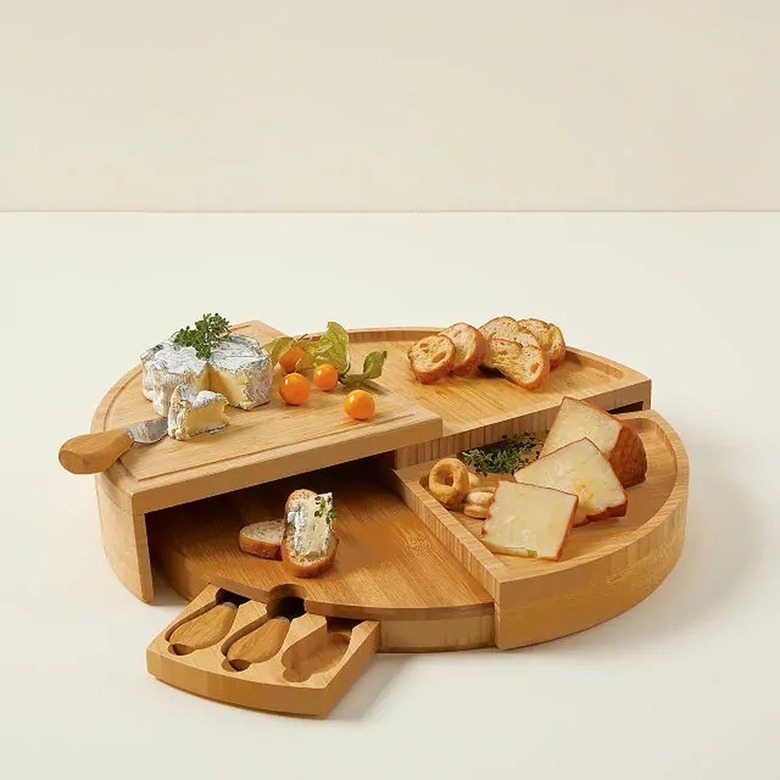 swivel cheese board