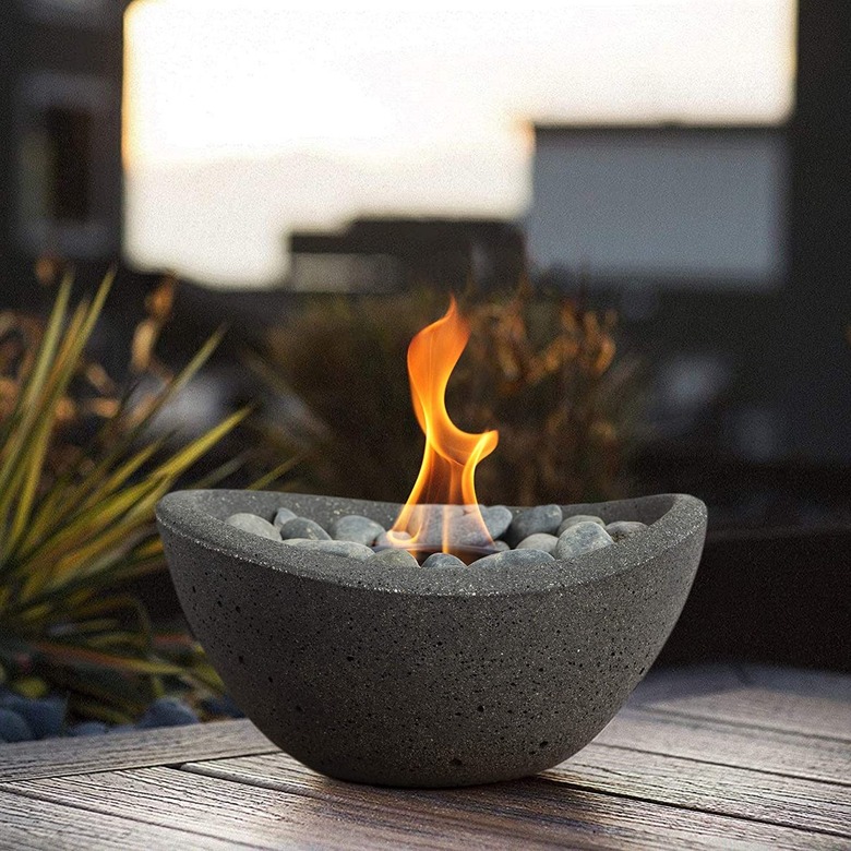 tabletop fire bowl